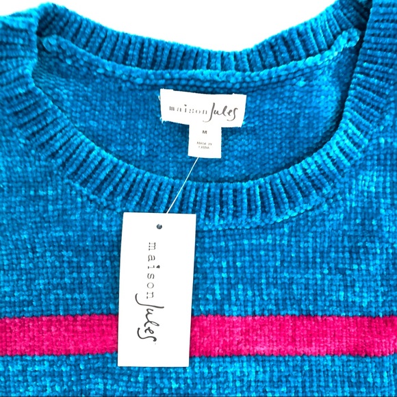 Maison Jules Striped Sweater Super Soft - Picture 2 of 3